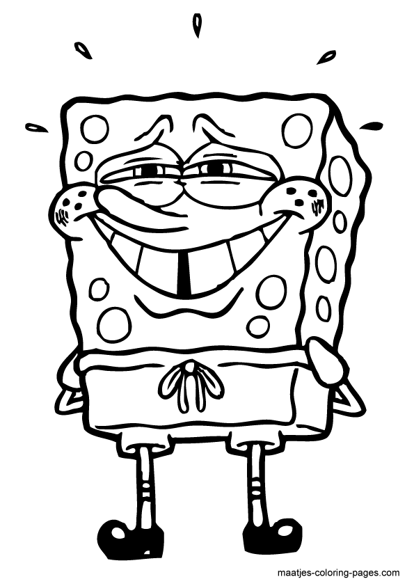 Sponge Bob kolorowanki
